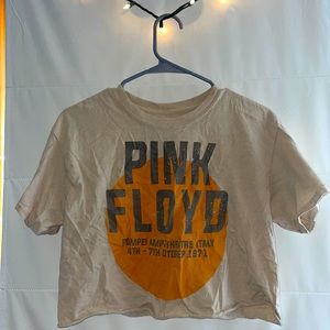 Pink Floyd forever 21 crop top - size small